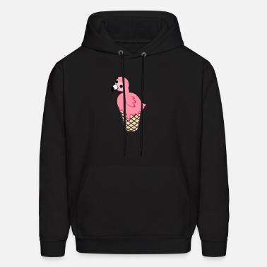 Hanes Flamingo, Iced Pop | Hoodies \u0026 Sweatshirts | Flamingo Melting Pop - Flamingo Ice Cream